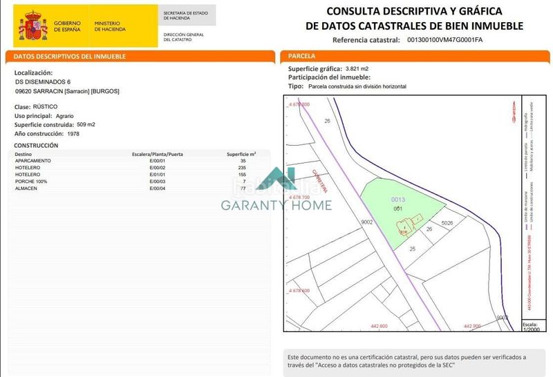 Foto f05ae6a4-ddff-4dee-bce5-916221d1a3eb. Edificio oportunidad única hostal en venta en Sarracín