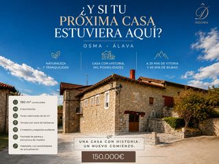 Casa  Cimavilla plaza. Casa de piedra con gran txoko reformado y zona de barbacoa en os