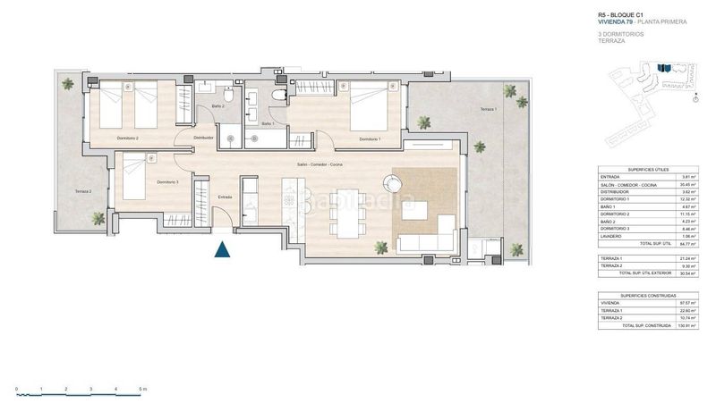 Foto 010ed819-c28b-4488-9d08-9a6acdfbedd1. Penthouse with parking pool in El Zabal-Santa Margarita Línea de la Concepción (La)