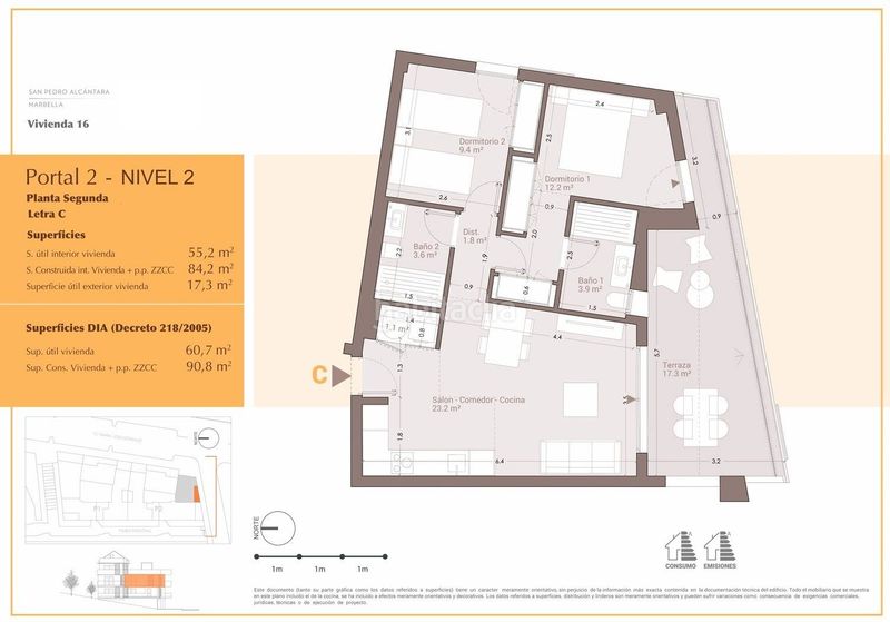 Foto cb48ac56-1a34-444c-9e2d-c97e0f10c918. Apartament amb calefacció aparcament piscina a San Pedro de Alcántara Pueblo Marbella