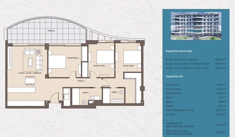 Foto af2ad1ff-170b-4a37-ae13-10807d935aa9. Apartamento propiedad de alto standing en venta junto al Puerto Marina en Benalmádena