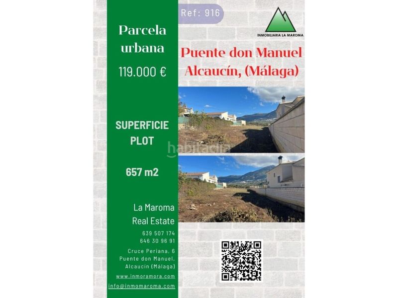 Foto 3c9e7d08-9f15-4ea0-9620-b71314649967. Terreny residencial a Alcaucín