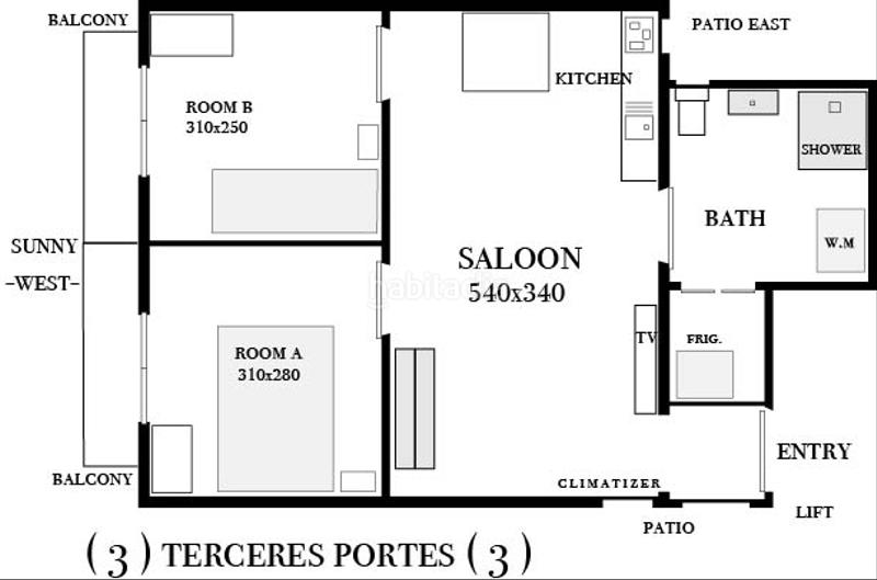 Foto b97033a8-dde6-4865-9aea-2a8264b24ef3. Rent flat with heating in El Poble Sec - Parc de Montjuïc Barcelona