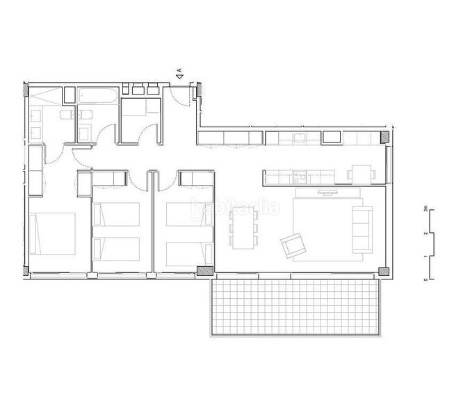 Foto 5da1568f-0495-4e3a-b07c-9ee741e5bb74. Alquiler piso  en alquiler con zona comunitaria y piscina en Finestrelles en Esplugues de Llobregat