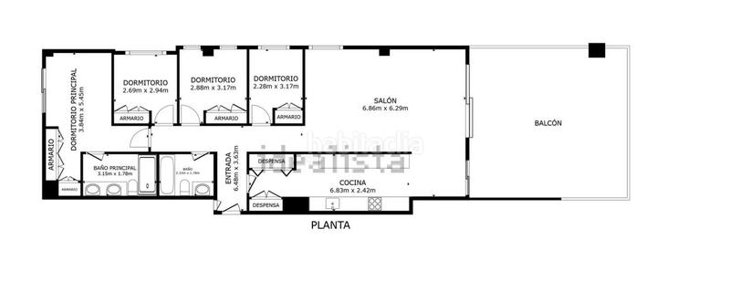 Foto 83d03b5c-27db-4115-b093-2e1606671814. Miete dachwohnung mit heizung parking pool in Finestrelles Esplugues de Llobregat