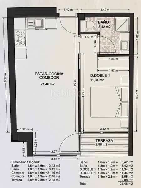Foto 9a64c05f-3848-421f-a390-6a95abbd411e. Loft amb calefacció a Teatinos - Los Prados Oviedo