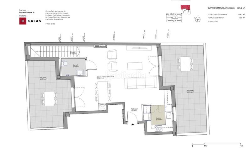 Foto fcfcae43-f8b4-4def-b3cc-ba4789e8c6e4. Zweistöckige wohnung 157m<sup>2</sup> in carrer de migdia 35 in Centre Sabadell
