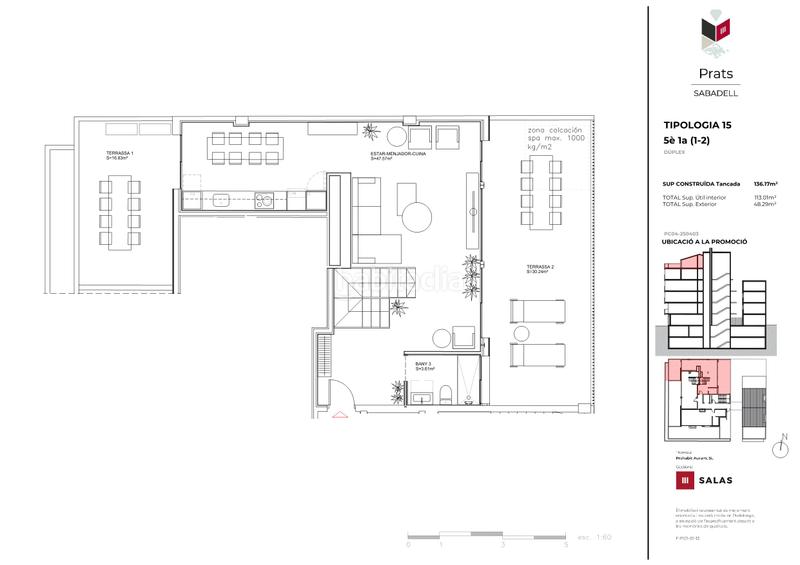 Foto 03b386c2-8e94-4e74-9b22-d76cbf8fdd07. Ático 136m<sup>2</sup> en carretera de prats de lluçanès 158 en Creu Alta Sabadell