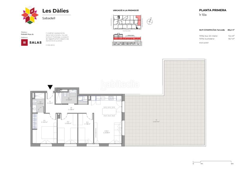 Foto 16825e07-8c38-4496-a89e-159f6462618a. Appartamento 86m<sup>2</sup> in carretera de prats de lluçanès 122 in Sabadell