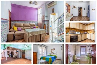 Casa  Roque barcia. Se vende casa 121 m2 3 habitaciones, un baño, 2  salones, con pa