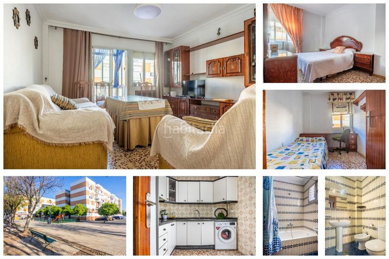 Piso  Urbanizacion nueva bellavista. Se vende piso 66 m2 3 habitaciones, un baño luminoso