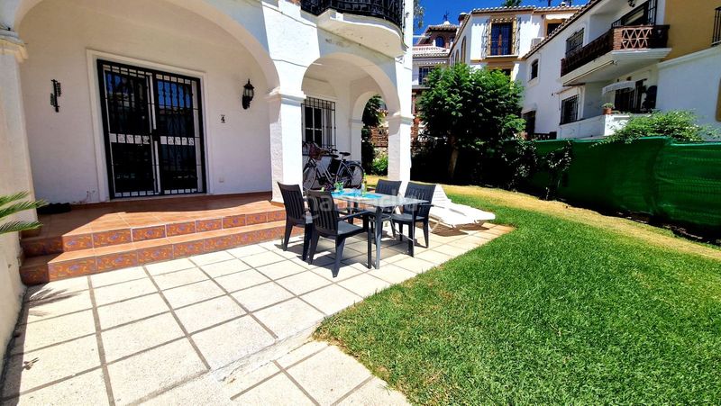 Foto 20ddb0ed-3b83-4c41-88da-8e5ad7e905dc. Casa a schiera con camino piscina in Mijas golf Mijas