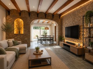 Pis  Carrer de giralt i serr�. Bonita planta baja totalmente reformada con 4 habitaciones y pat