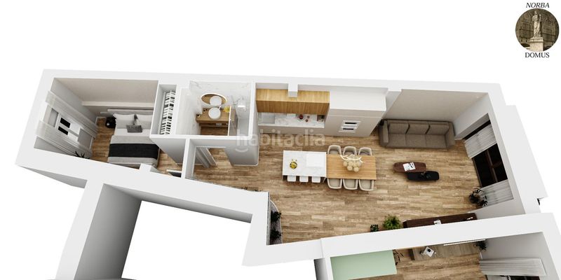 Foto 45e4e151-4c27-48e4-ae30-7ed585b67b04. Apartament a calle pintores 15 a Casco Antiguo Cáceres