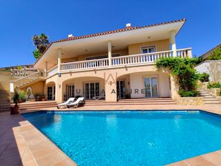 Casa a Tanques del Carme-Fort de l´Eau. Stunning marina view villa with 6 bedrooms,pool and garage