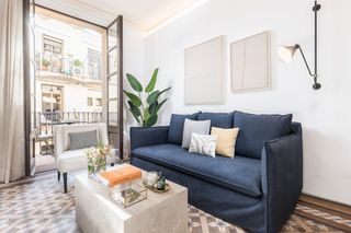 Miete Appartement in St. Pere - Sta. Caterina - El Born. Magnifica vivienda de 2 dormitorios con terraza comunitaria en e