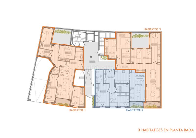 Foto 990f96f2-7250-46e0-b41b-0318947eba40. Appartement 86m<sup>2</sup> dans carrer vicenç bou 4 dans Eixample-Horta Capallera Figueres
