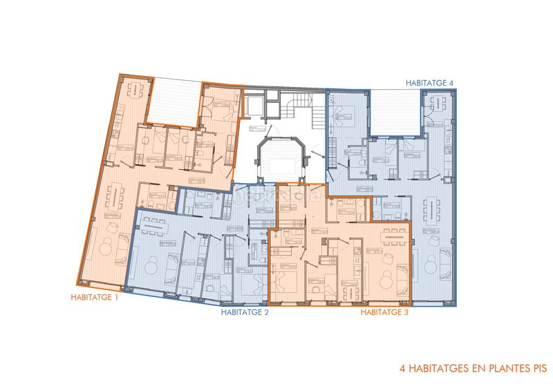 Foto 9b0f7bfc-6946-465e-a7ce-f22fa4c05242. Appartement 86m<sup>2</sup> dans carrer vicenç bou 4 dans Eixample-Horta Capallera Figueres
