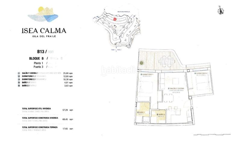 Foto 67e790e3-872b-4d44-8687-0ad8544fc903. Apartament amb aparcament a Isla del Fraile Águilas