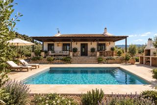 Bauernhof in Bobadilla - Bobadilla Estación - La Joya. Casa de campo con terreno y vistas abiertas cerca de antequera,