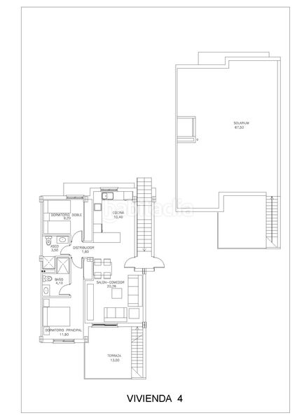 Foto f8f88712-f8f0-4d59-a9e8-cb3be78d1ad0. Casa amb aparcament piscina a San Miguel de Salinas