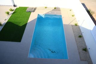 House  Camino viejo de hondón. Independiente con piscina privada en aspe