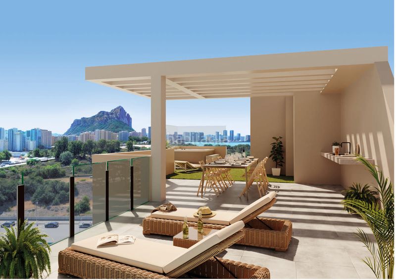 Foto ffea81b2-3636-4368-b0fd-62a886827ce9. Àtic amb aparcament piscina a Zona Levante - Playa Fossa Calp