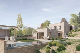 Xalet a Poble. Exclusiva villa de obra nueva con vistas panorámicas en calonge