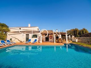 Casa in Cap d´en Font-Binissafúller. Encantadora casa de campo menorquina con piscina en sant lluis