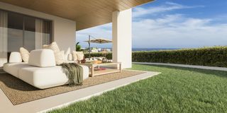 Ground floor in Manilva Pueblo. Nylva homes apartamentos contemporáneos con vistas al mar en bah