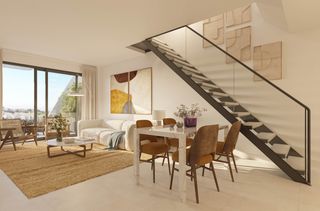 Ático en La Cala Mijas. Moderno ático dúplex en la cala de mijas