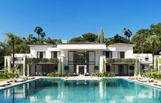 Casa a Los Flamingos. Impresionante villa en primera línea de golf en los flamingos, b