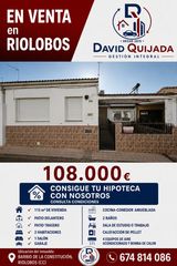 Casa adossada  Barrio de la constitución 34. Vivienda unifamiliar en riolobos