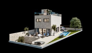 Reihenhaus  Calle de la loma. Casa unifamiliar de obra nueva de esquina con parcela de 305 m²
