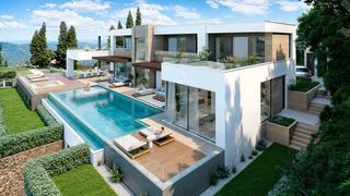 Casa a Las Brisas. Villa mia  chalet de lujo en construcción con vistas al mar y a