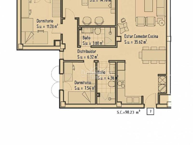 Foto 72cf143d-5e42-4e95-8d5b-582c7592678c. Appartement avec parking dans Cala Bona Son Servera