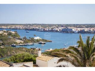 Chalet en Cala Llonga-Sa Mesquida. Villa con vistas al puerto de mahon. cala llonga. menorca
