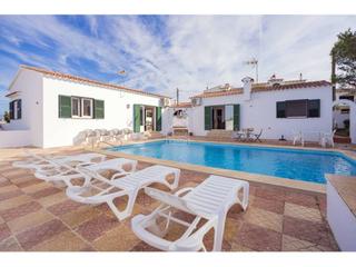 Chalet à Cala en Porter. Villa con dos domitorios y vista mar calan porter menorca