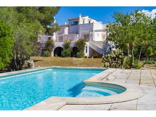 Xalet a Sant Lluís-S´Ullestrar-Torret. Casa en el campo con vistas mar, binisafullet, menorca
