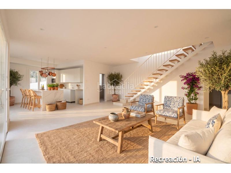 Foto a0b57620-a749-4bc9-95f4-afed42e784dc. Chalet  contemporáneo con piscina privada en cala llonga, menorca en Maó / Mahón