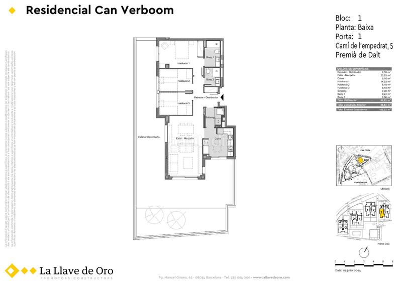 Foto 9bd722ce-7c6a-45be-846a-f63ac3152020. Piano terra 95m<sup>2</sup> in camí empedrat 5 in Premià de Dalt
