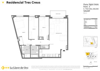 Pis a Carrer de les tres creus 207