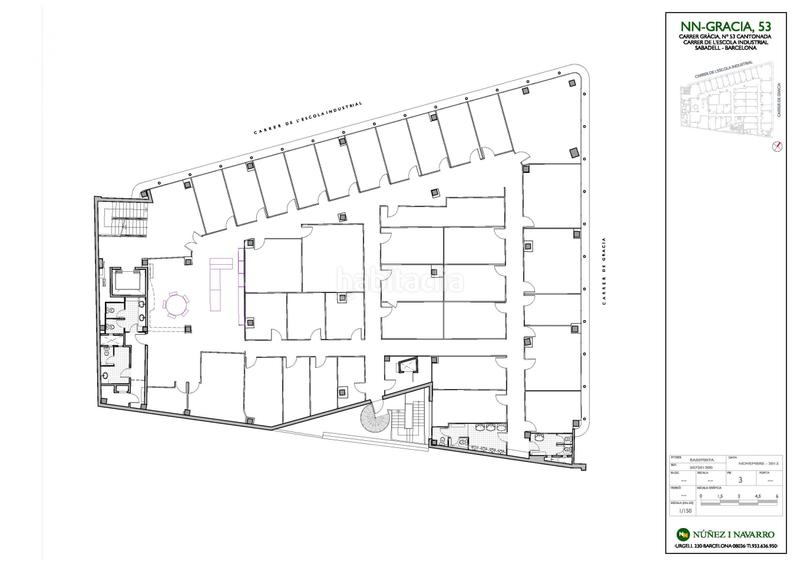 Foto 53a51606-3aa1-43dd-aadc-57f6f9b5414b. Miete büro in calle gracia 53 in Centre Sabadell