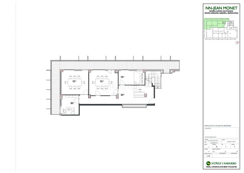 Foto 12a92c41-aada-4bcc-bf06-aeae32111fa9. Rent office space in calle jean monnet oficina 1º 1ª 248 in Sabadell
