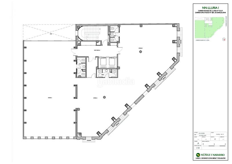 Foto 940ea53c-0e1f-4639-81fe-0ec1b85f7504. Miete büro in calle diputació 284 284 in Dreta de l´Eixample Barcelona