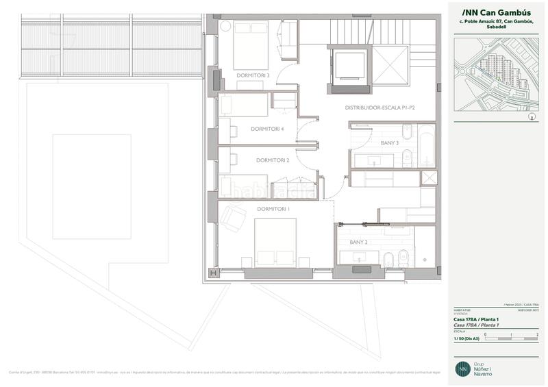 Foto e4102312-801c-43f1-ba50-6ae70886eef5. Lloguer casa adossada 313m<sup>2</sup> a carrer del poble amazic 67 a Sabadell