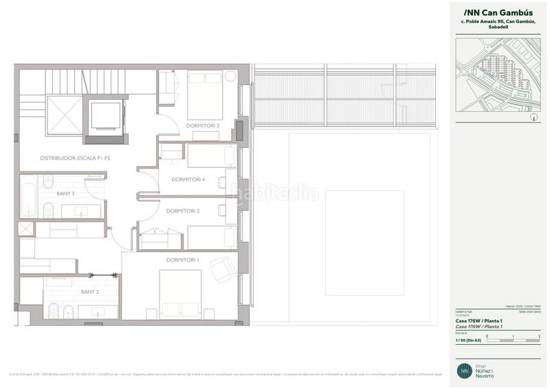 Foto 01115134-11ba-4417-8e21-812ea9eccdb1. Rent semi detached house 303m<sup>2</sup> in carrer del poble amazic 67 in Sabadell