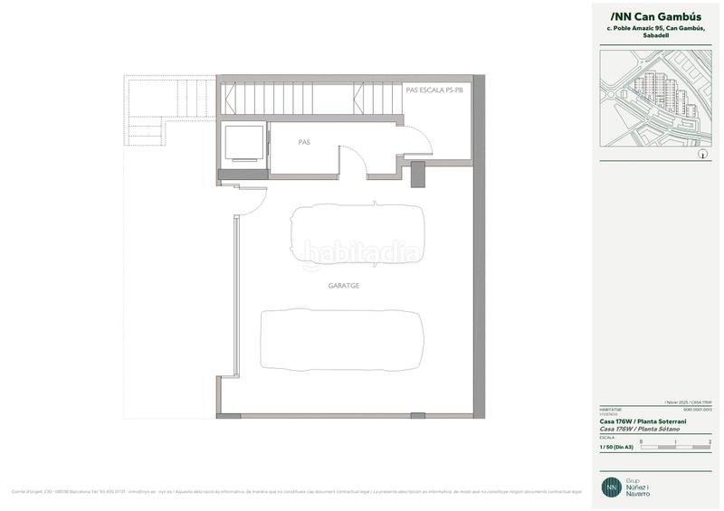 Foto 5af502c6-62ab-4116-9efa-69bf861fbf62. Rent semi detached house 303m<sup>2</sup> in carrer del poble amazic 67 in Sabadell