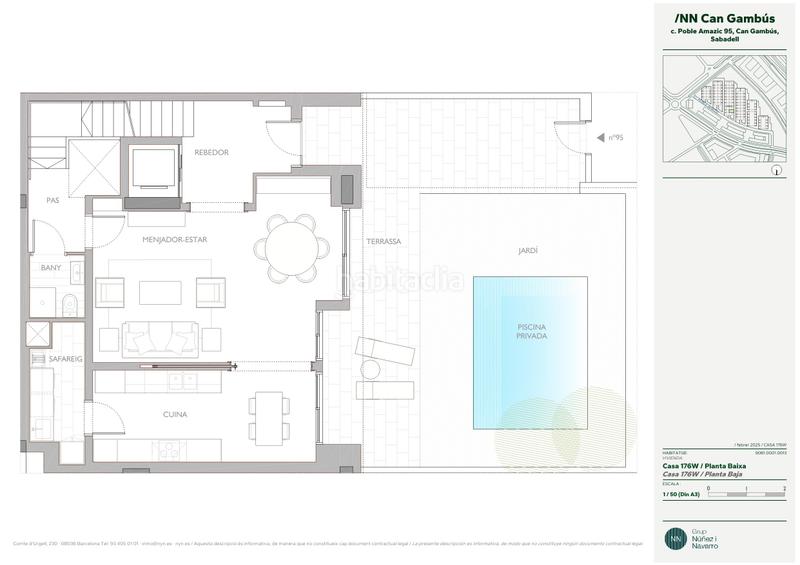 Foto 70b55087-a22b-485d-bfb9-1f9a1f9af215. Rent semi detached house 303m<sup>2</sup> in carrer del poble amazic 67 in Sabadell