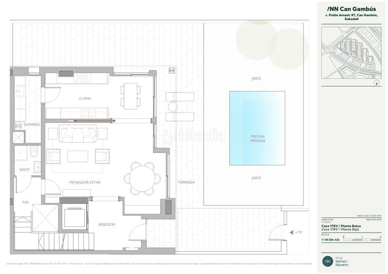 Foto b7cb8350-4374-4ffd-bdcd-f8f32c51ccd7. Miete reihenhaus 326m<sup>2</sup> in carrer del poble amazic 67 in Sabadell